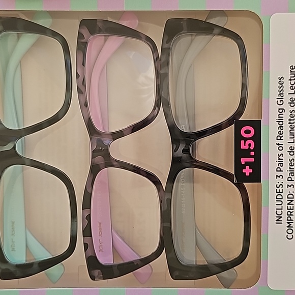 NWT BETSEY JOHNSON READING GLASSES + 150 ๐ - Picture 10 of 11
